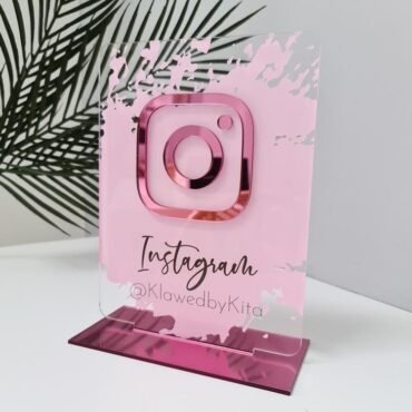 Acrylic Instagram Sign