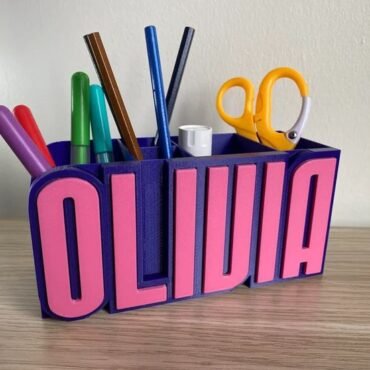 Desk Organizer – Custom 3D Printed Holder.